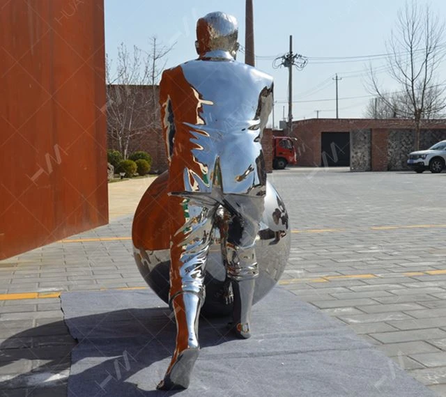 Casting Stainless Steel Figure Sculpture factory